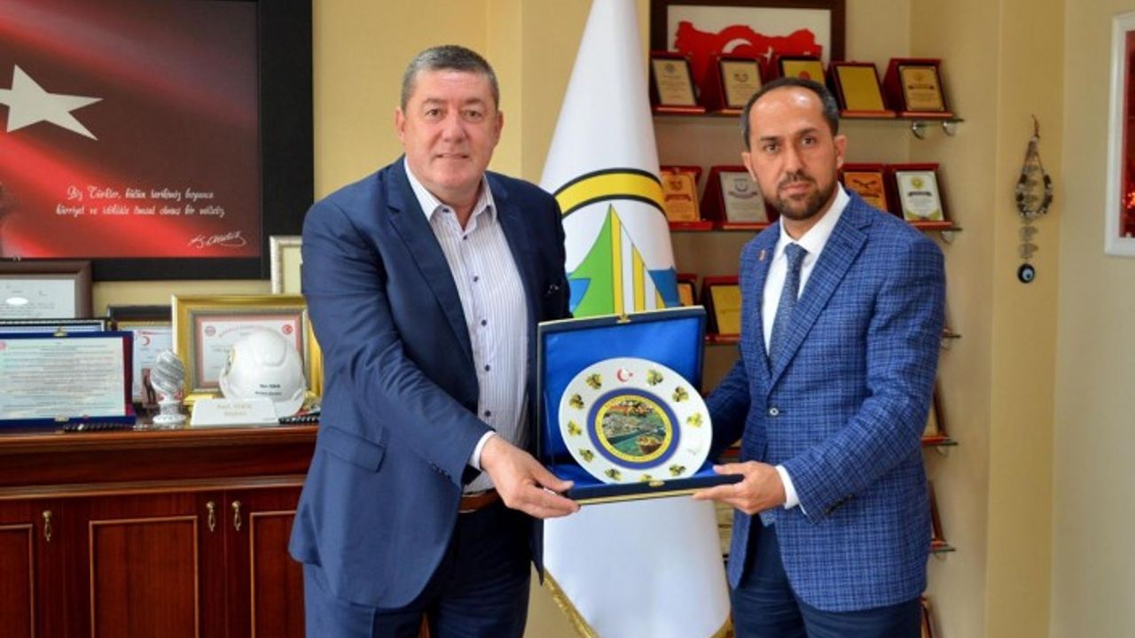 Burak Erol, Nuri Tekin'i Ziyaret etti
