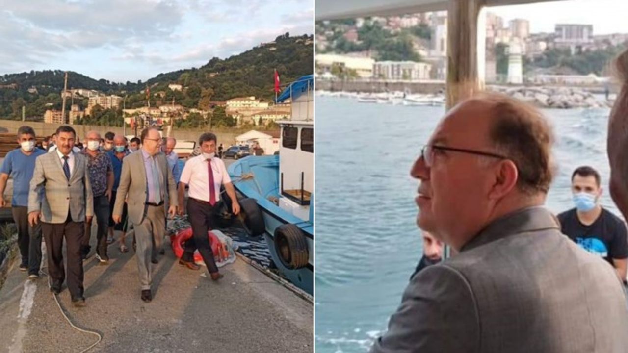 Vali Tutulmaz Balıkçılar ile bir araya geldi