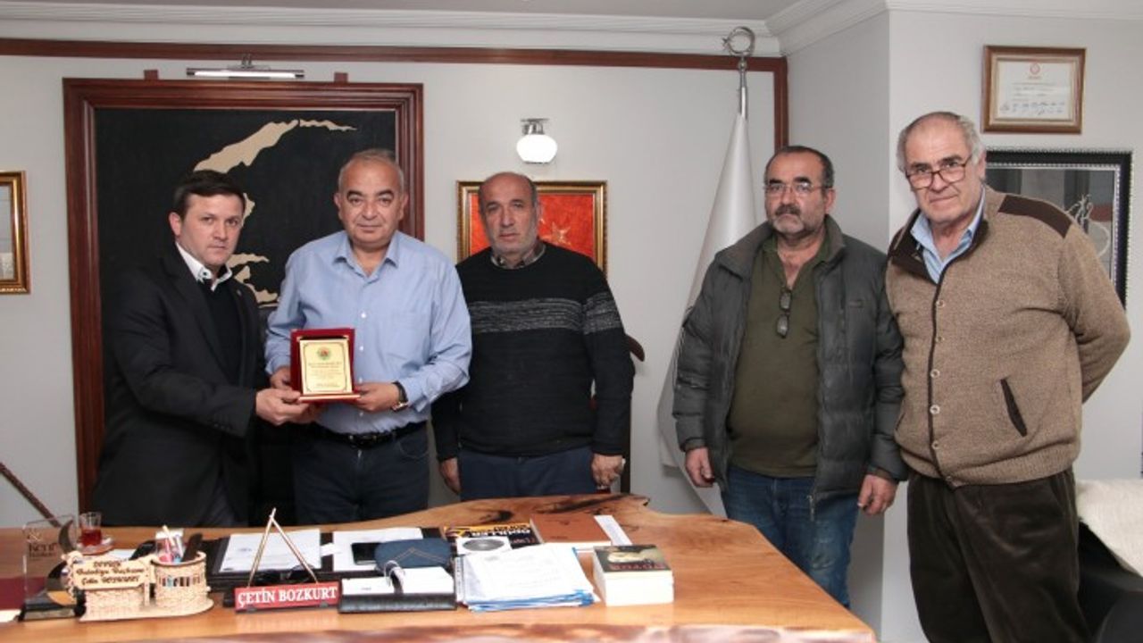DEVREK ZİRAAT ODASI’NDAN BAŞKAN BOZKURT’A ZİYARET