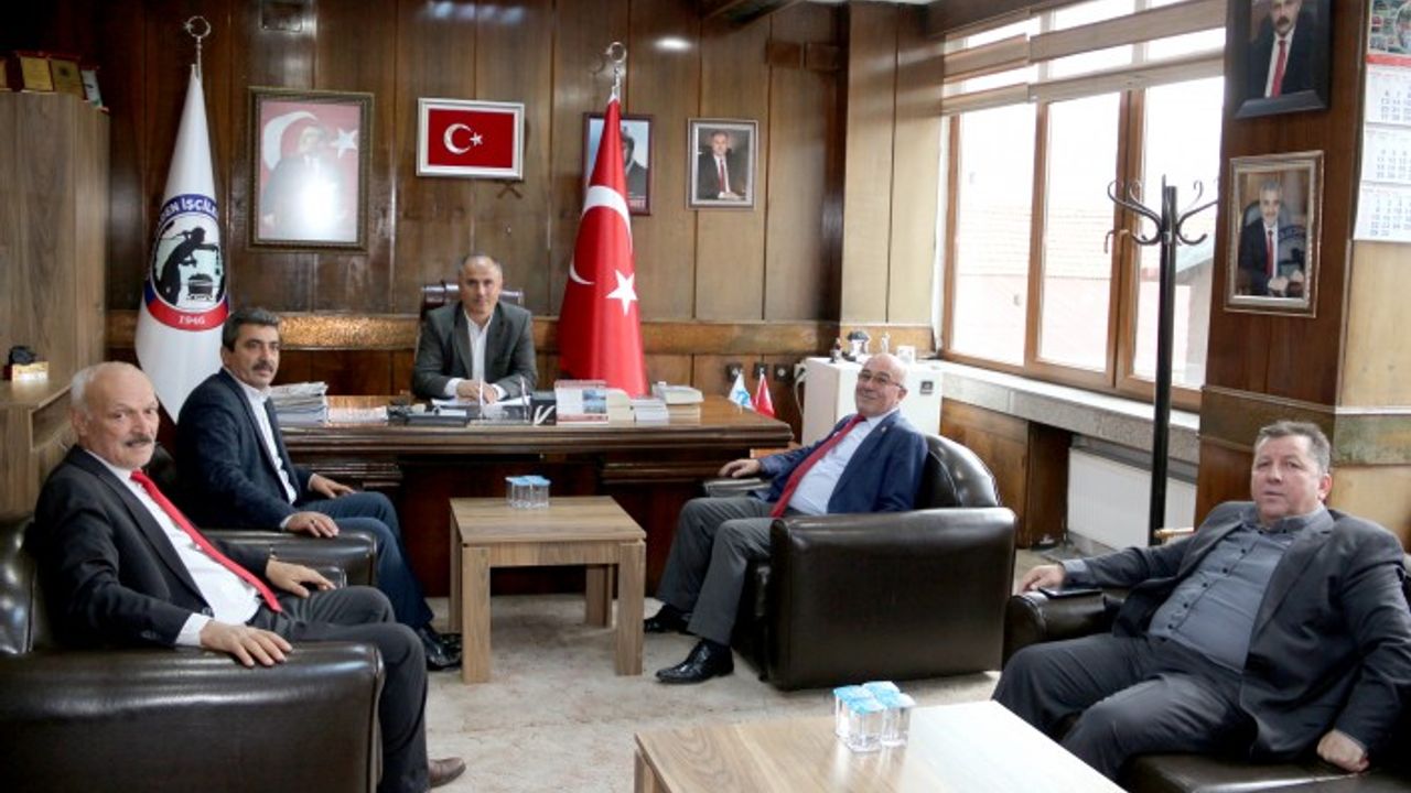 İL GENEL MECLİSİ ÜYELERİNDEN MUTLU’YA ZİYARET