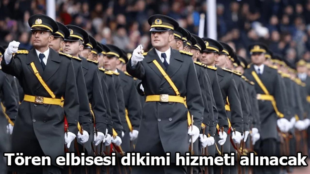 Tören elbisesi dikimi hizmeti alınacak