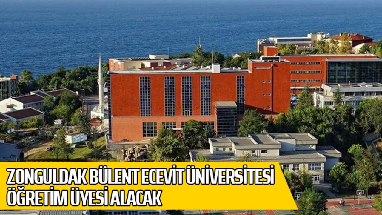 Zonguldak Bülent Ecevit Üniversitesi Öğretim Üyesi alacak