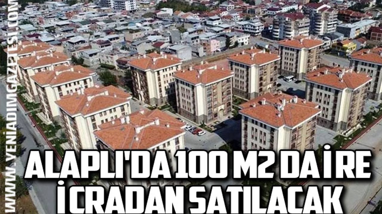 Alaplı'da 100 m² daire icradan satılacak