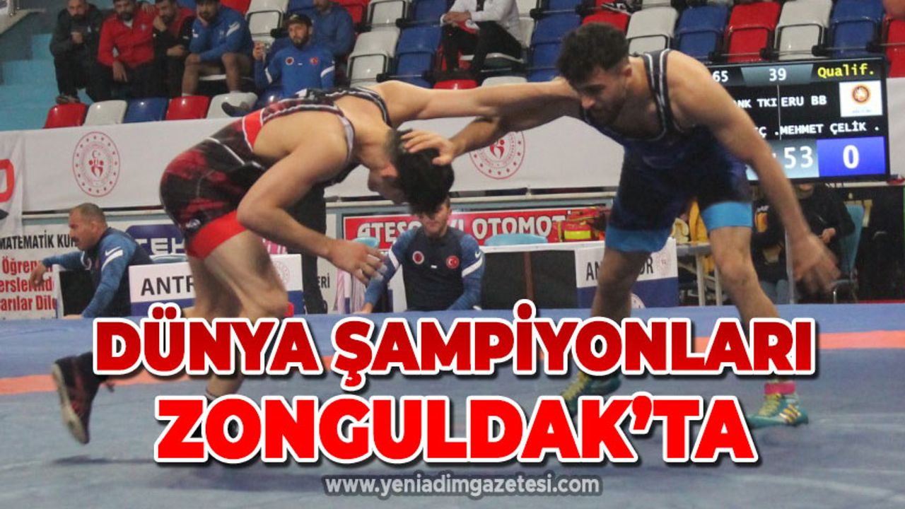 Dünya Şampiyonları Zonguldak'ta