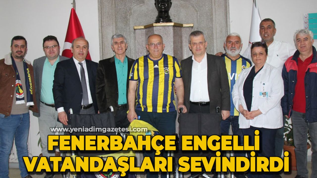 Fenerbahçe Engelli Vatandaşları Sevindirdi