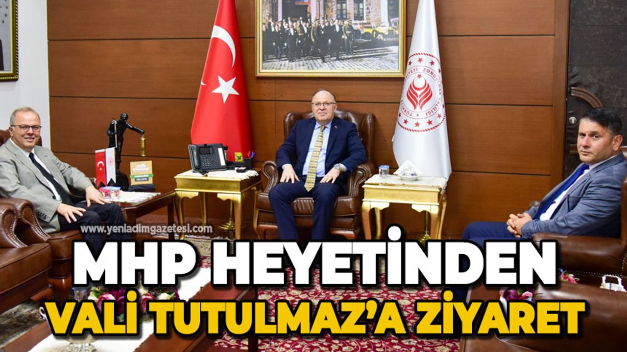MHP heyetinden Vali Mustafa Tutulmaz'a ziyaret