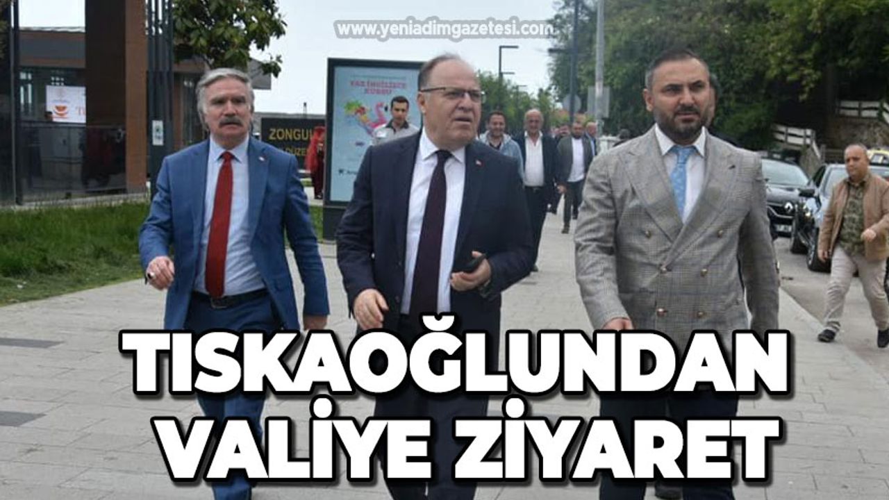 Nejdet Tıskaoğlu'ndan Vali Tutulmaz'a ziyaret