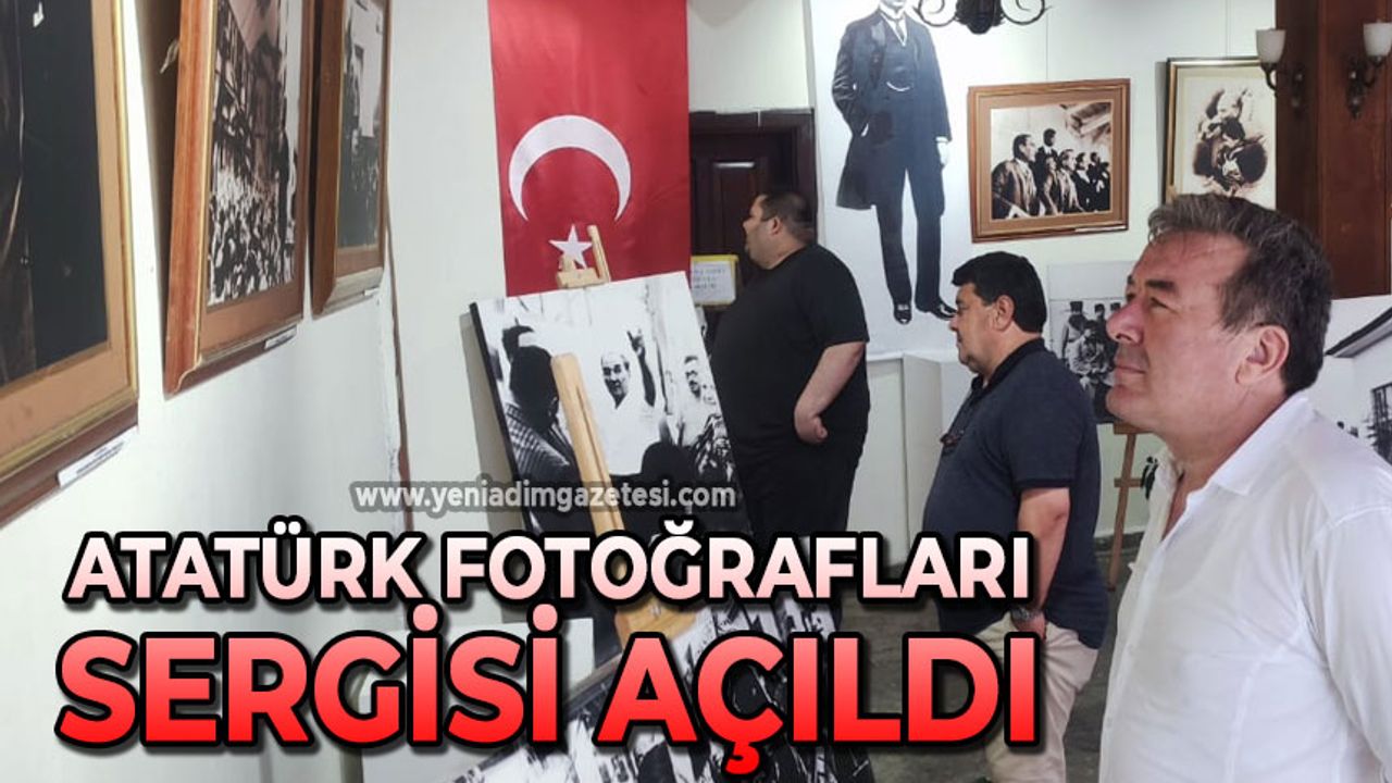 Zonguldak'ta Atatürk fotoğrafları sergisi açıldı