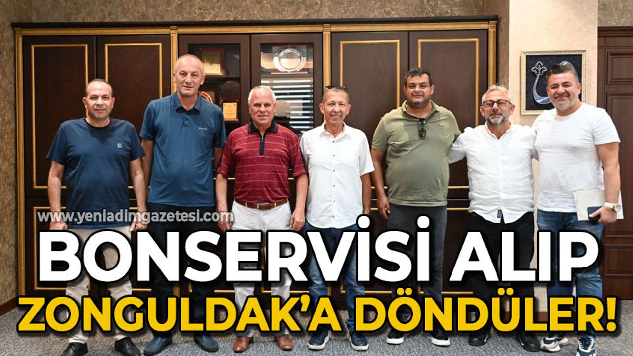 Bonservisini alıp Zonguldak'a döndüler: Önemli transfer