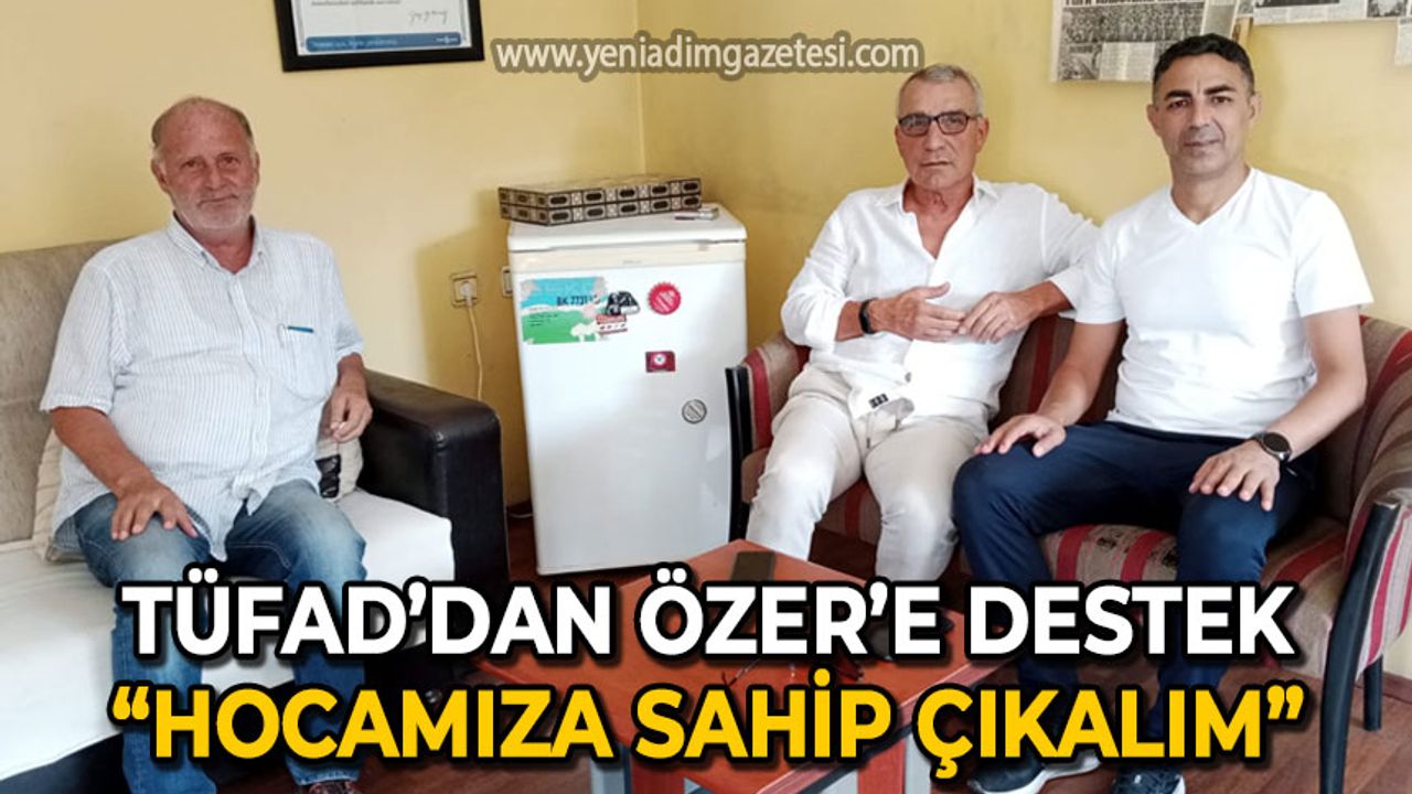 TÜFAD'dan Mustafa Özer'e destek: Hocamıza herkes sahip çıkmalı