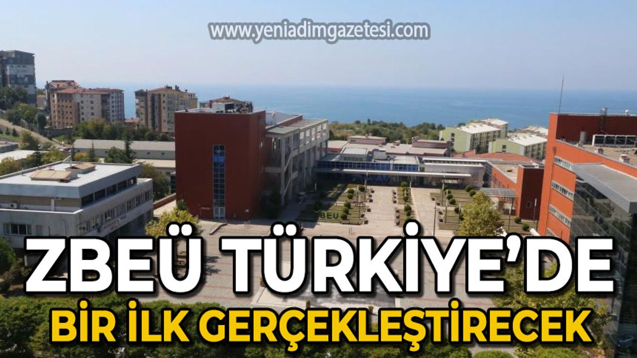 Zonguldak Bülent Ecevit Üniversitesi Türkiye'de ilke imza atacak