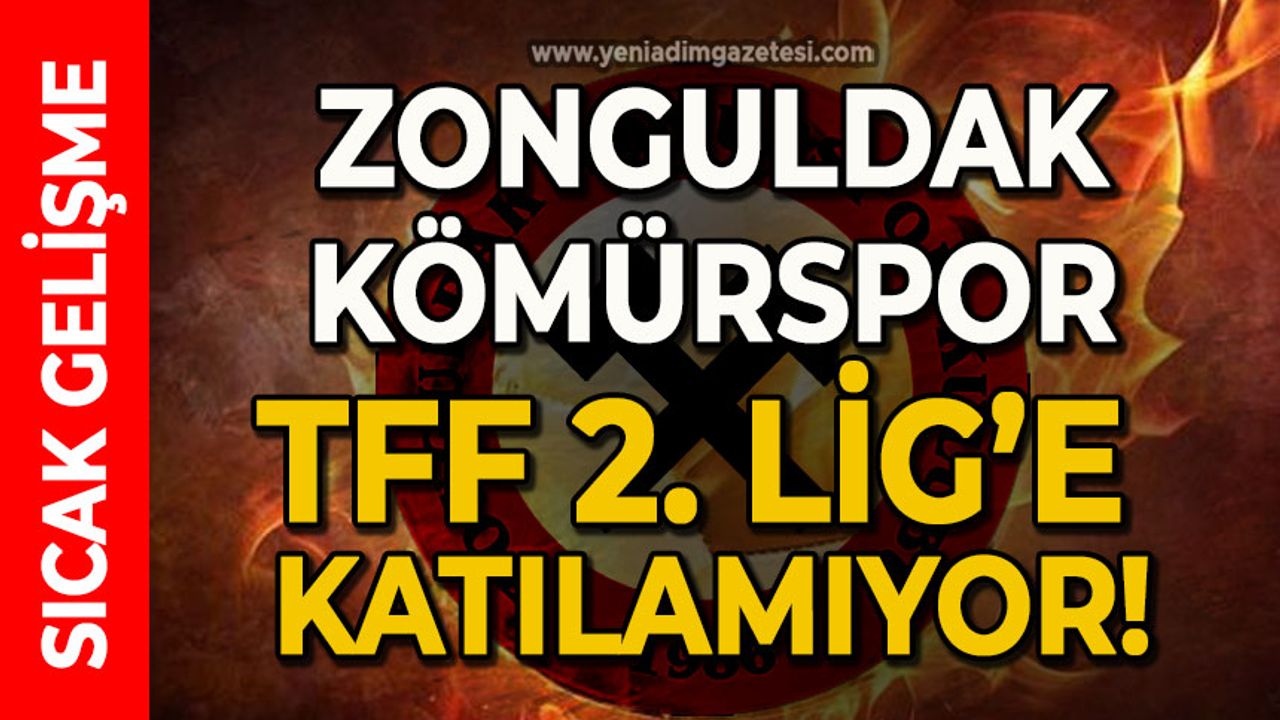Zonguldak Kömürspor'da büyük tehlike: Lige katılamıyor!