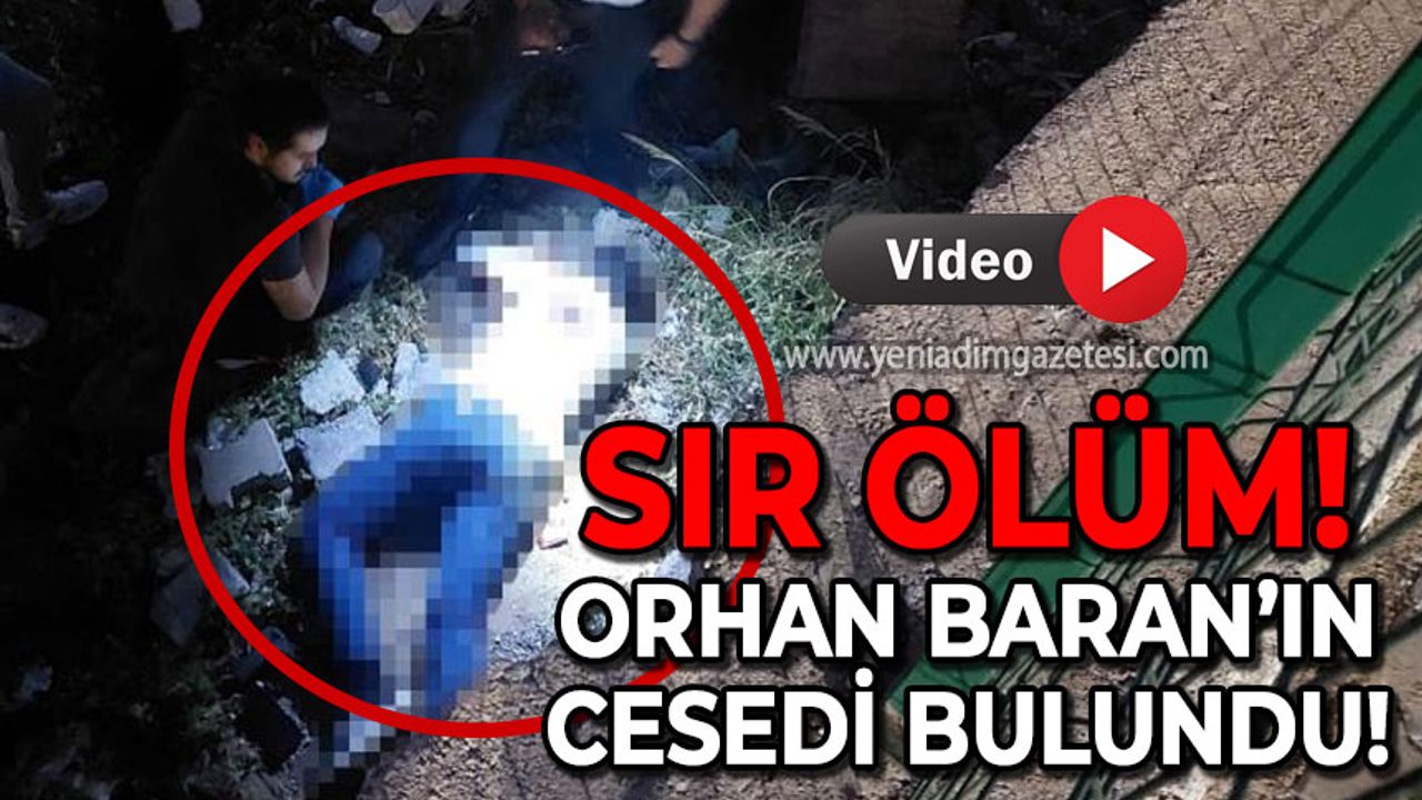 Zonguldak'ta sır ölüm: 23 yaşındaki Orhan Baran'ın sahilde cesedi bulundu!