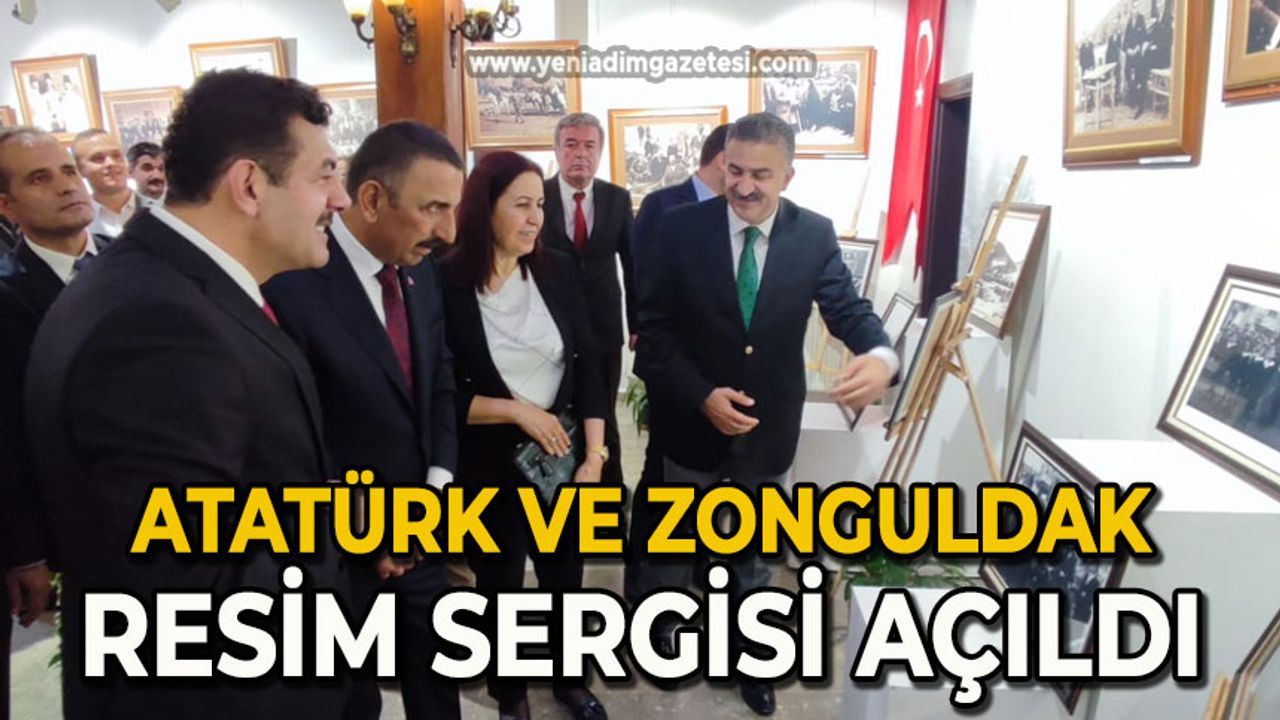 Atatürk ve Zonguldak resim sergisi açıldı