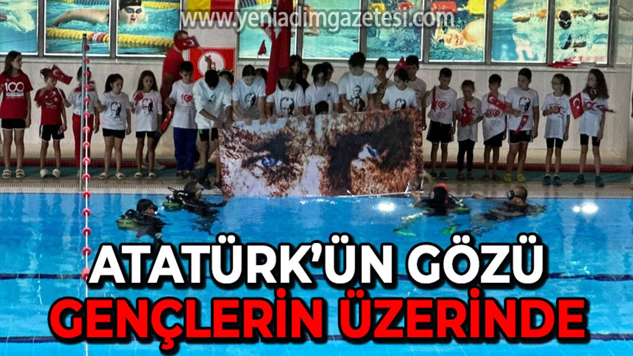 Atatürk’ün gözü gençlerin üzerinde!