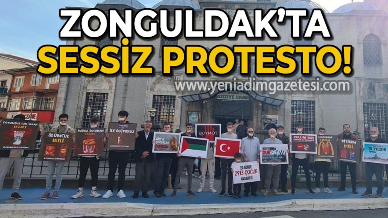 Zonguldak'ta sessiz protesto!