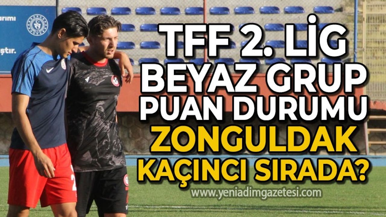 TFF 2. Lig Beyaz Grup'ta son durum: Zonguldak Kömürspor'da durum vahim!