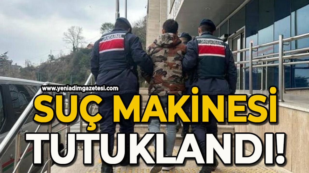 Zonguldak’ta çeşitli suçlardan araması bulunan şahıs tutuklandı!