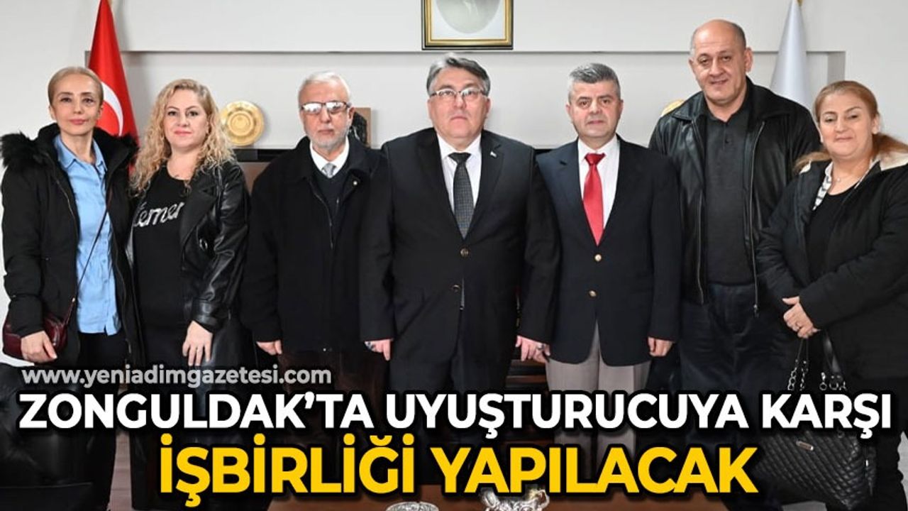 Zonguldak'ta uyuşturucuya karşı işbirliği yapılacak