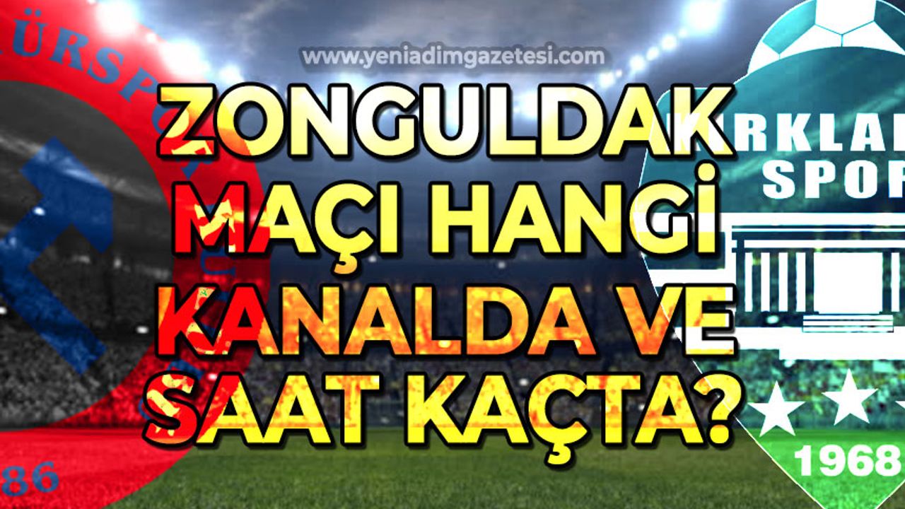 Zonguldak Kömürspor - Kırklarelispor maçı hangi kanalda ve saat kaçta?
