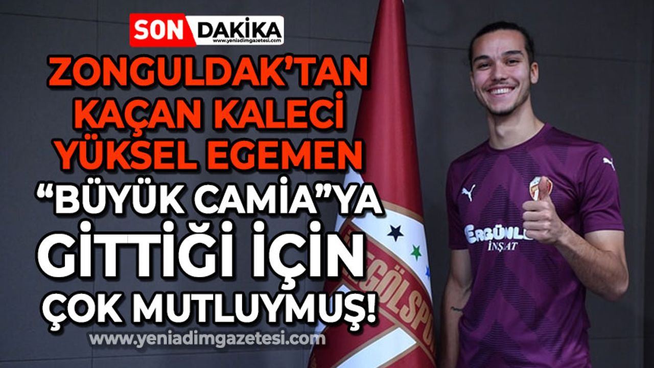 Zonguldak Kömürspor'dan kaçtı İnegöl'e sığındı: Büyük camiaya gittiği için çok mutluymuş!