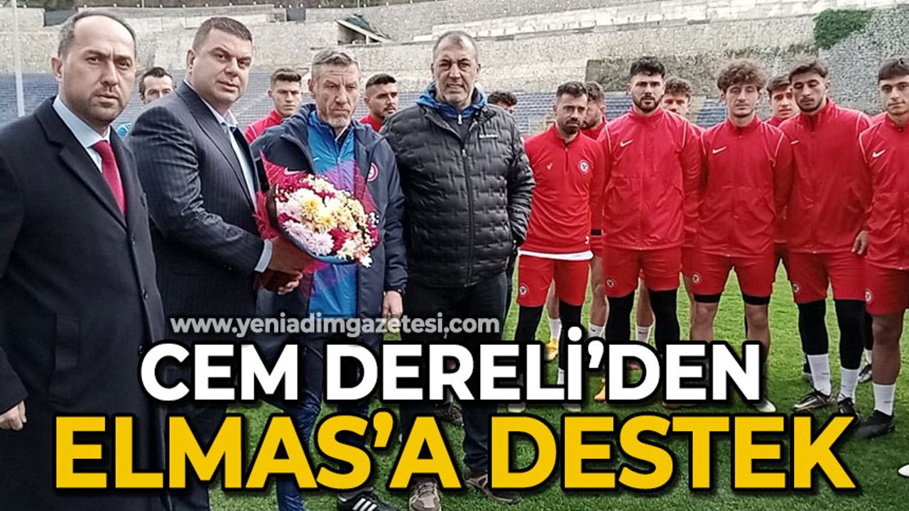 Cem Dereli'den Zonguldak Kömürspor'a destek