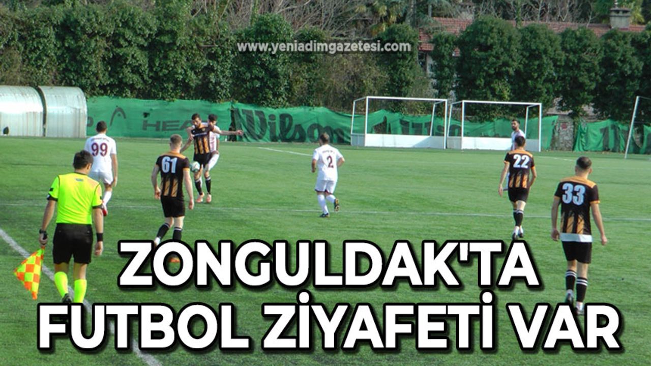 Zonguldak'ta hafta sonu futbol ziyafeti yaşanacak