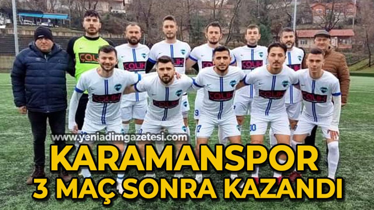 Karamanspor 3 maç sona kazanmasını bildi: Zirve iddiası devam ediyor