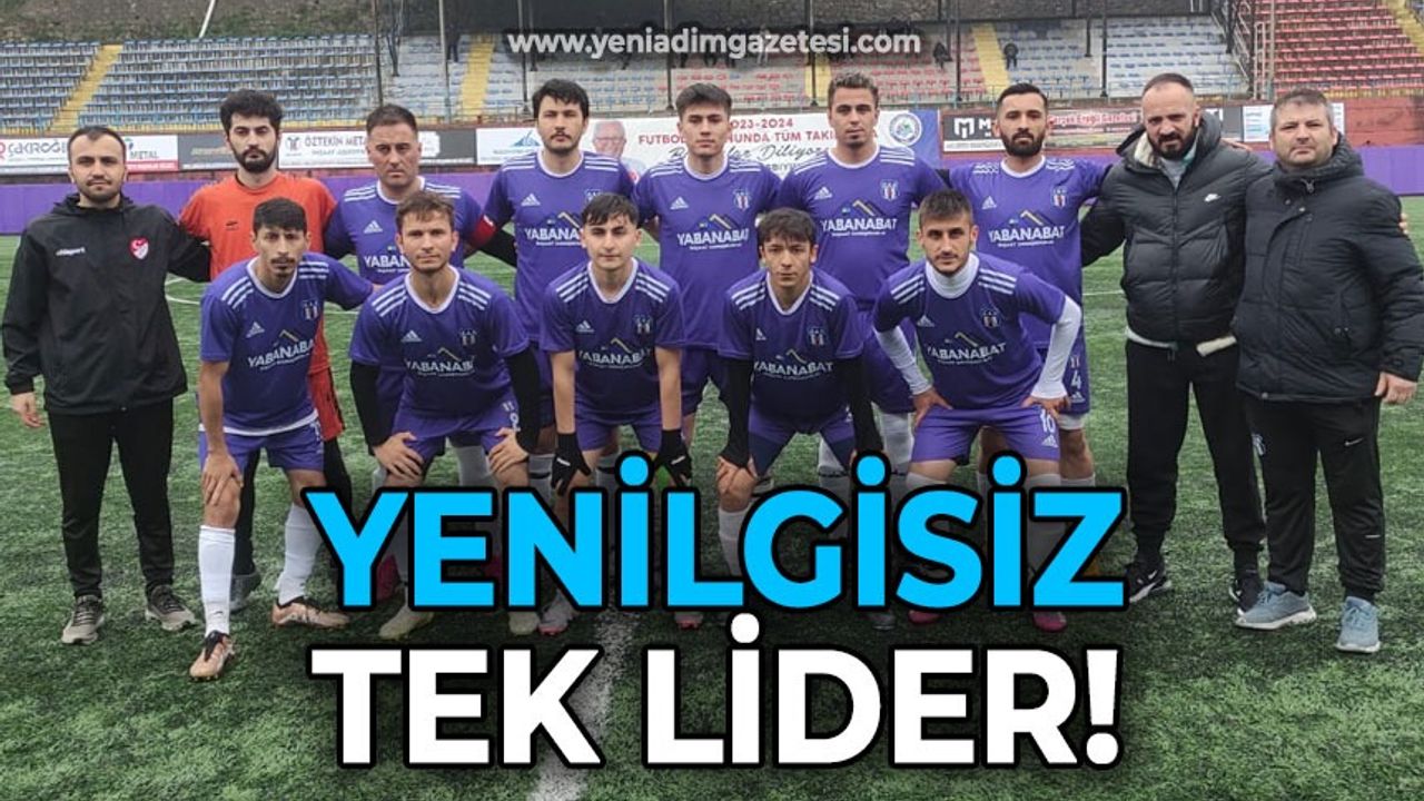 Yenilgisiz tek lider: Zonguldak Ereğlispor fire vermiyor!