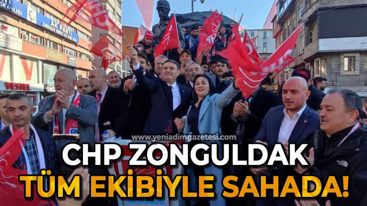 CHP Zonguldak tüm ekibiyle sahaya çıktı!