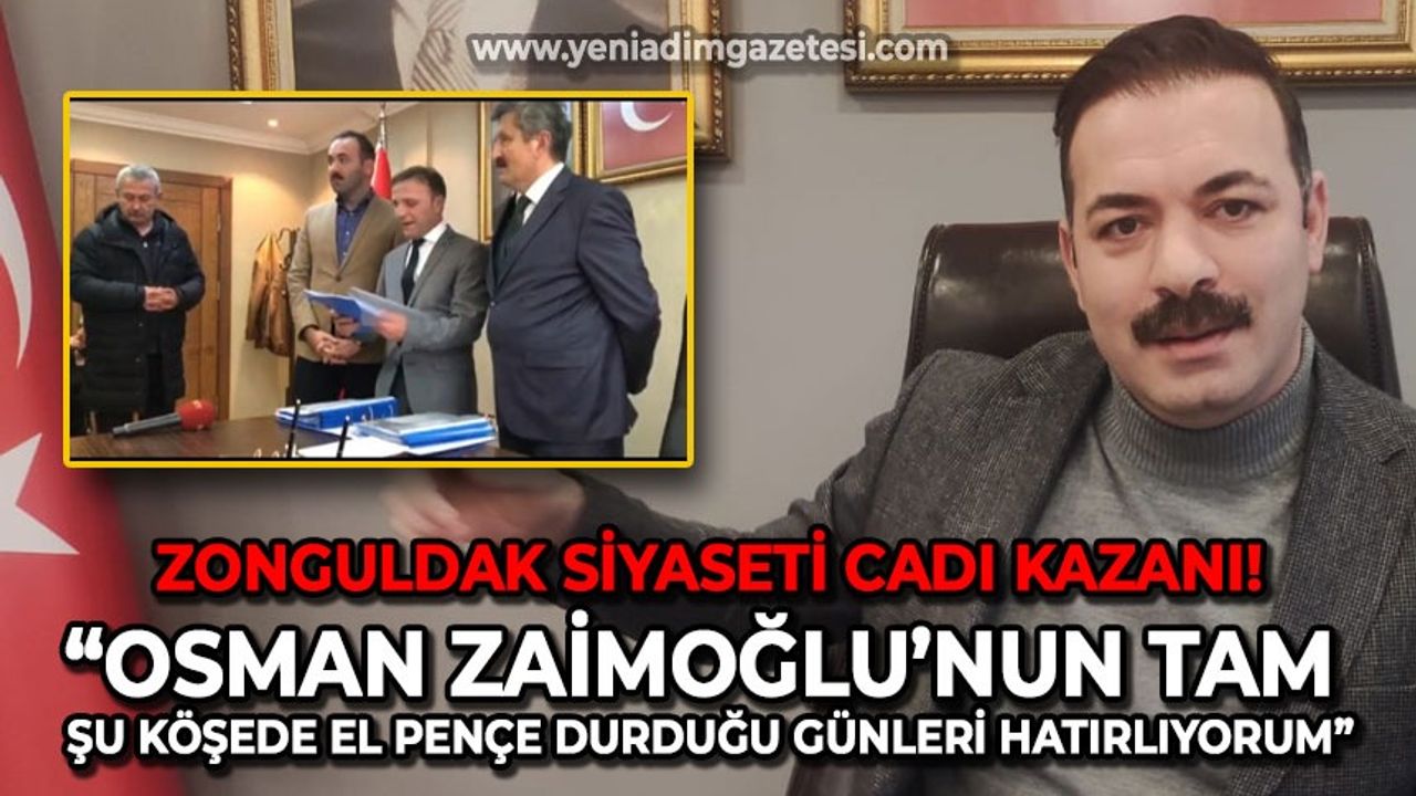 Mustafa Çağlayan: Osman Zaimoğlu'nun tam şu köşede el pençe durduğu günleri hatırlıyorum!