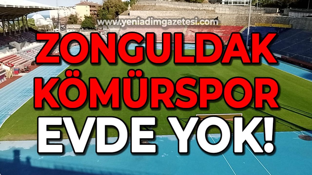 Zonguldak Kömürspor evde yok!