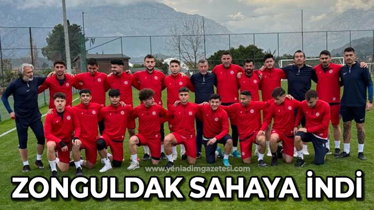 Zonguldak Kömürspor sahaya indi: Yeni sezon çalışmaları başlıyor