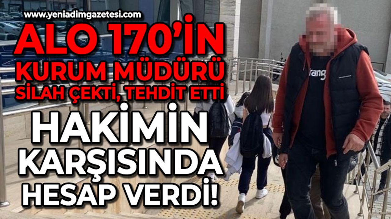 Zonguldak'ta ALO 170'in müdürü trafikte silahını gösterdi, dehşet saçtı: 158 promil alkollü çıktı!