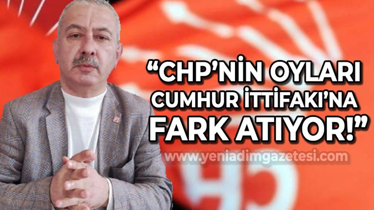 Osman Zaimoğlu: CHP'nin oyları Cumhur İttifak'ına fark atıyor