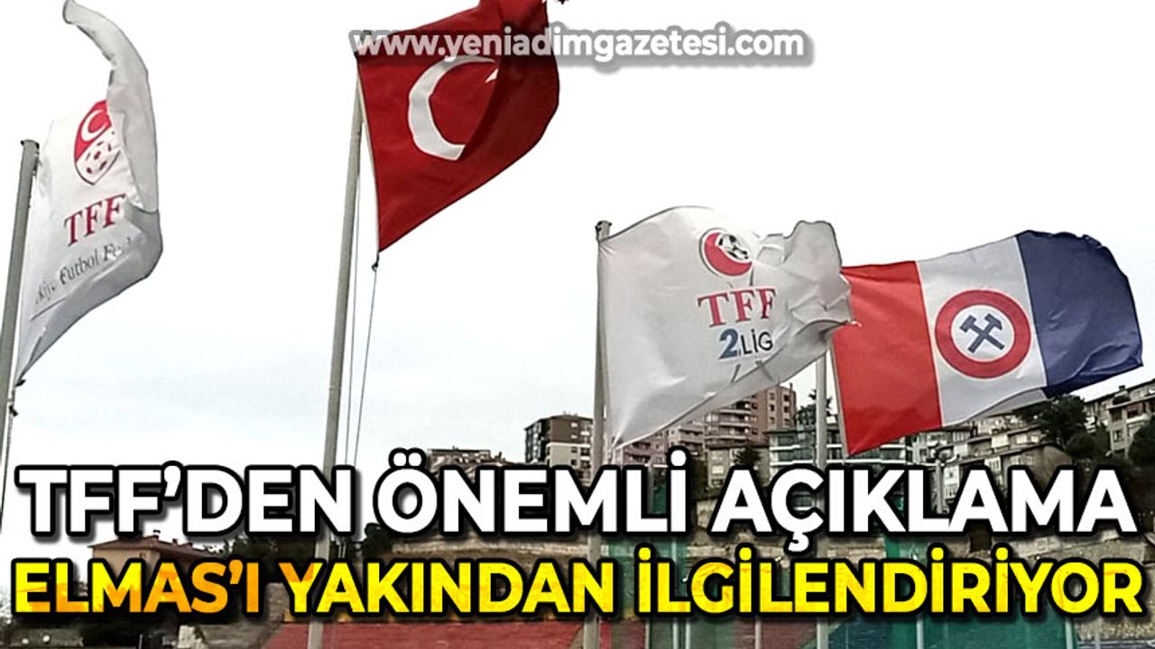 TFF'den önemli açıklama: Zonguldak Kömürspor'u yakından ilgilendiriyor