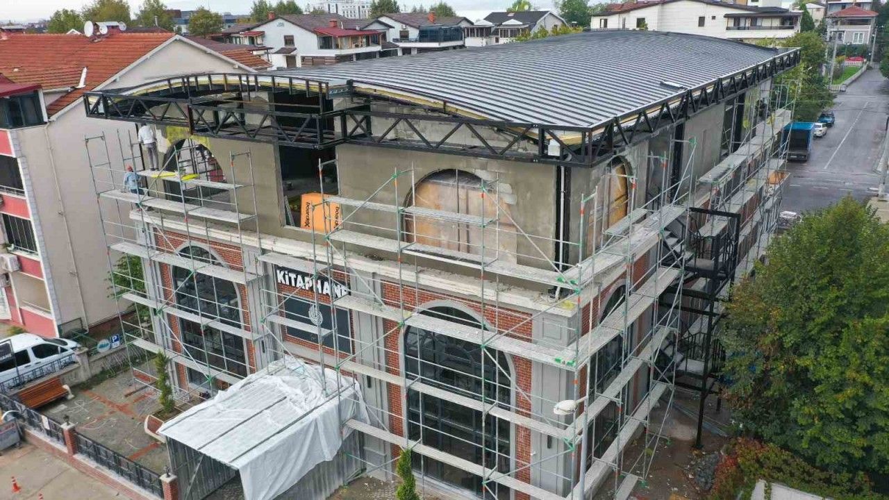 Başiskele’deki Kitaphane’nin kapasitesi artırılıyor