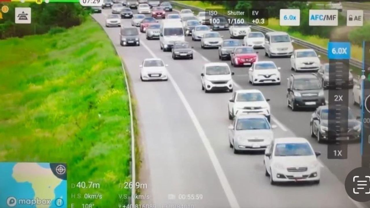 Düzce’de 462 hızlı sürücü radara girdi