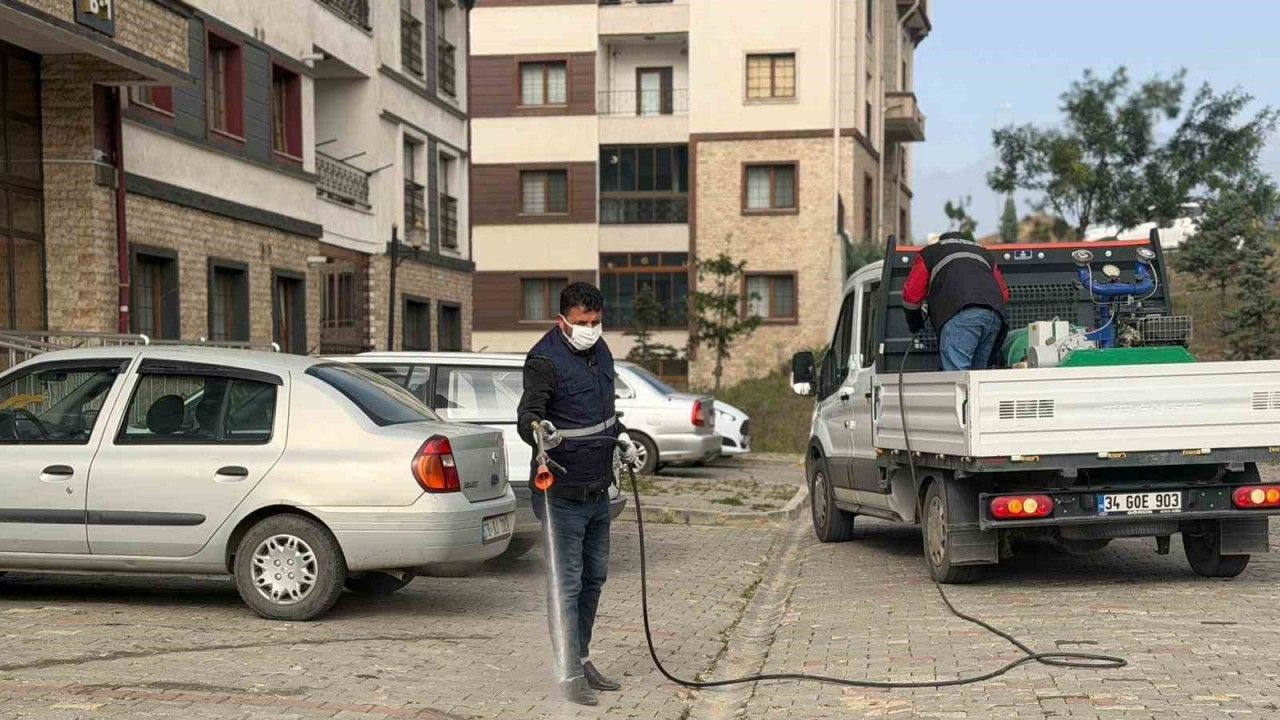 İlaçlama çalışmaları aralıksız sürdürüyor