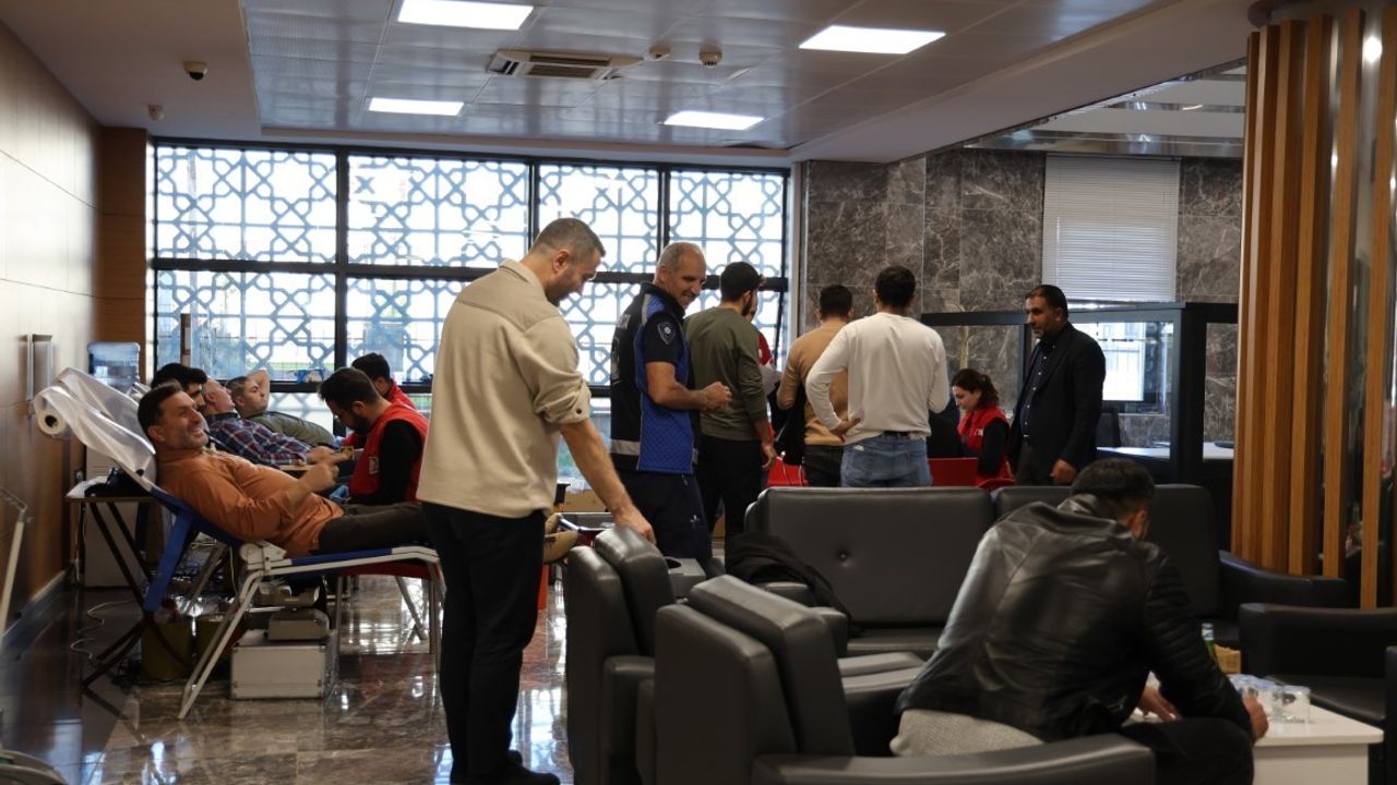 kan ve kök hücre bağışı kampanyası düzenlendi