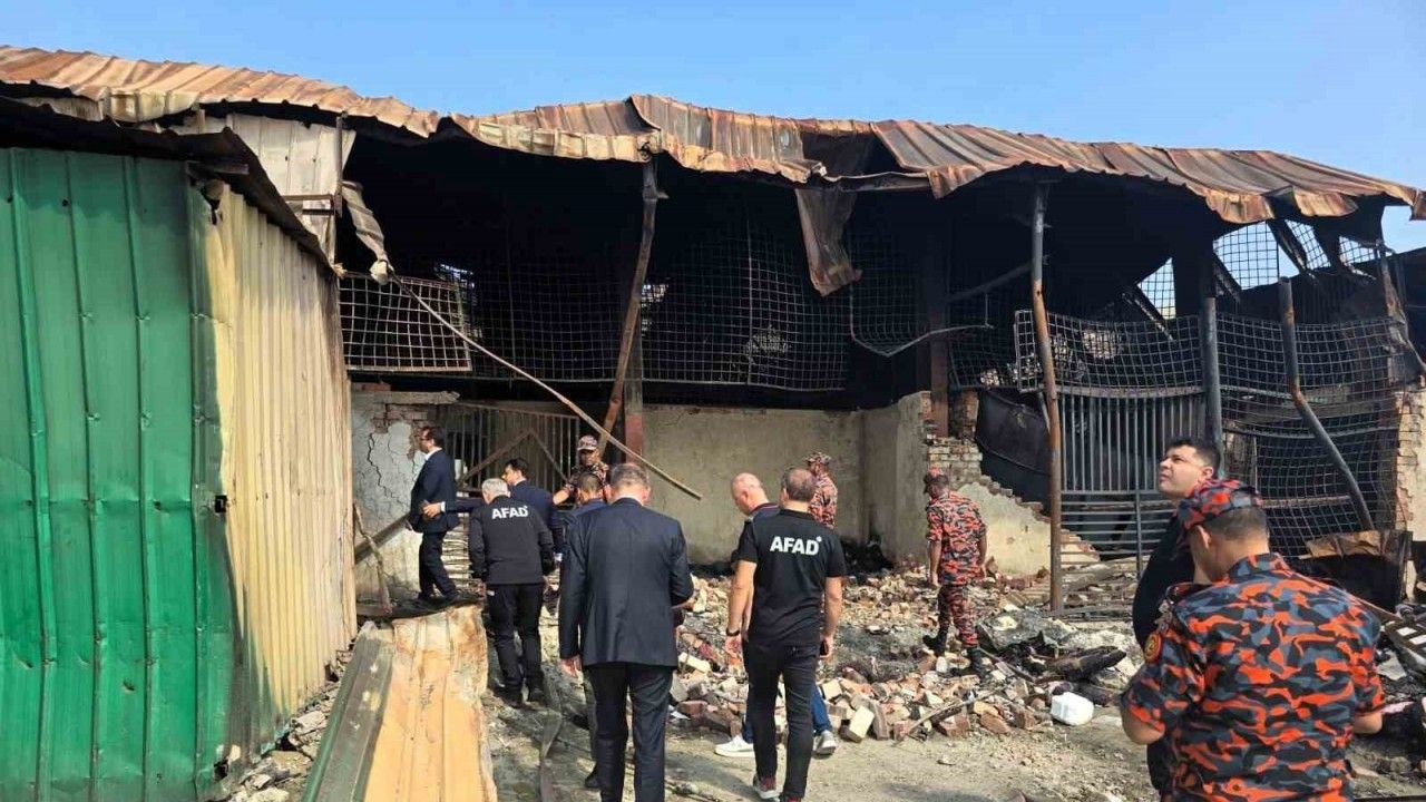 Kocaeli İtfaiyesi Bangladeş’te de görev başında