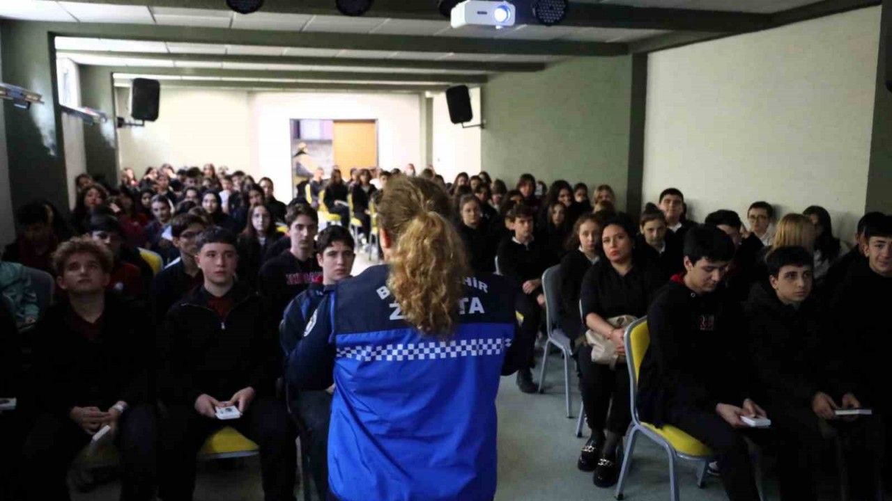 Zabıta ekipleri bu kez eğitim için sahada