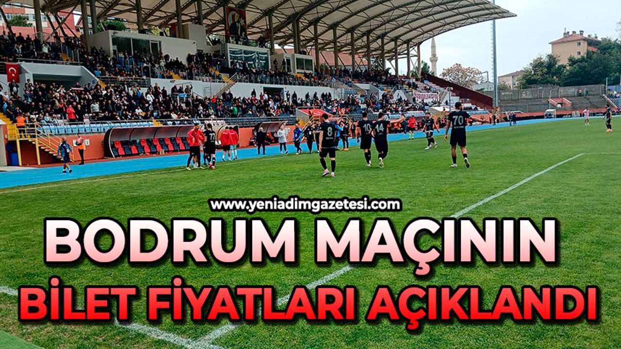 Bodrum maçının bilet fiyatları açıklandı