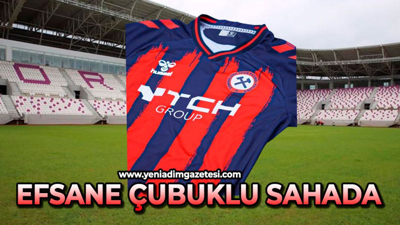Efsane çubuklu sahada