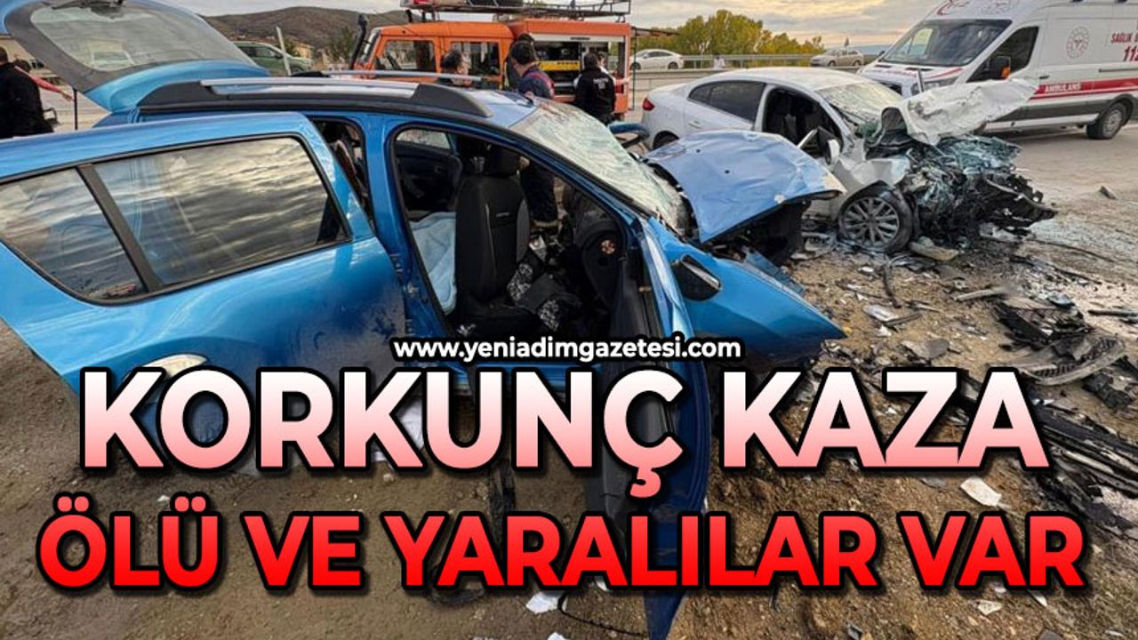Feci kaza: Ölü ve yaralılar var