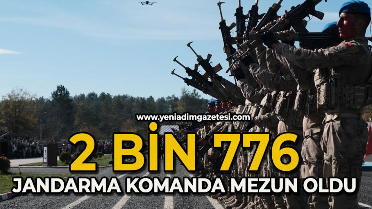 2 bin 776 jandarma komando mezun oldu
