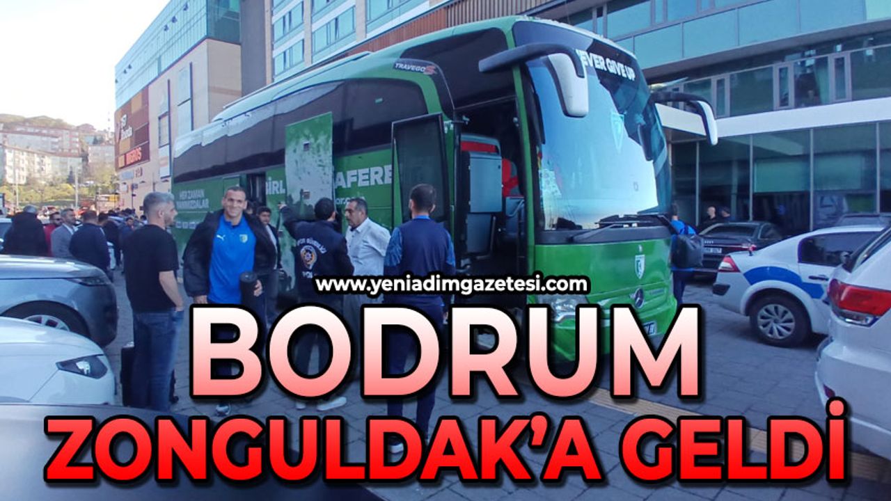 Bodrum Zonguldak'a geldi