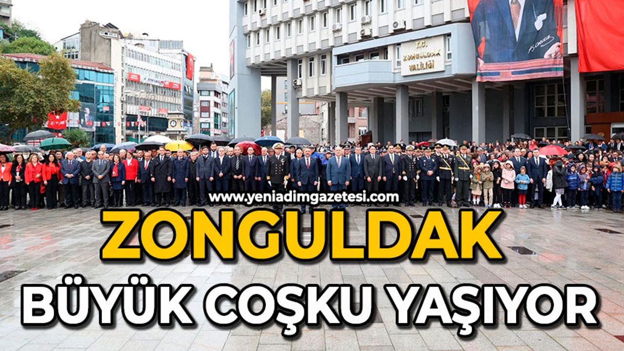 Zonguldak büyük coşku yaşıyor