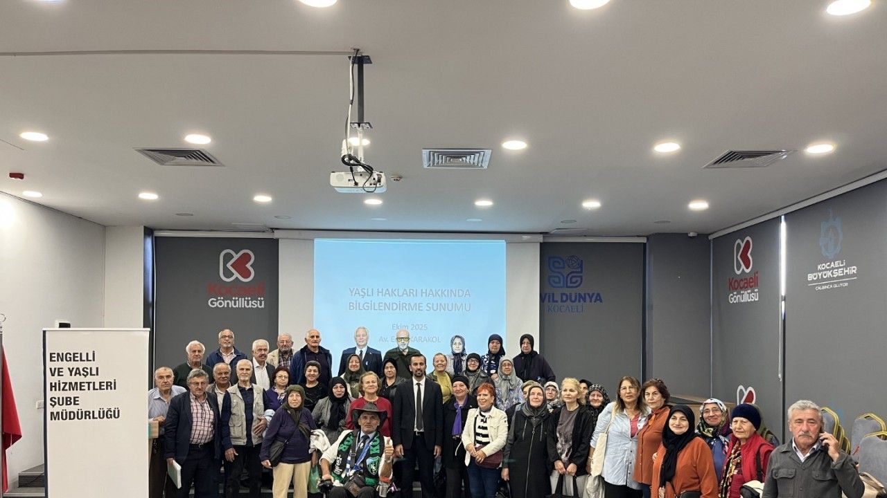 Yaşlı hakları konulu seminer verildi