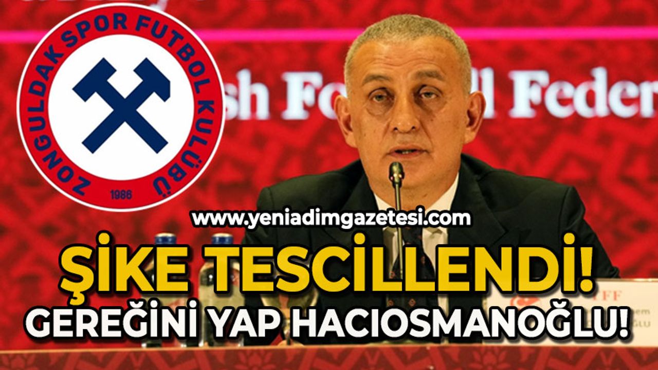 Şike tescillendi: Gereğini yap Hacıosmanoğlu!